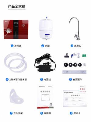 直饮RO反渗透净水器 核心配件详解与选购指南